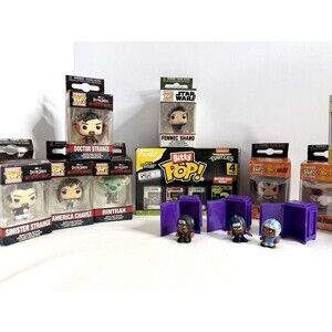 Pocket Pop 10 Keychain Funkos & 4 Mini Pops & More